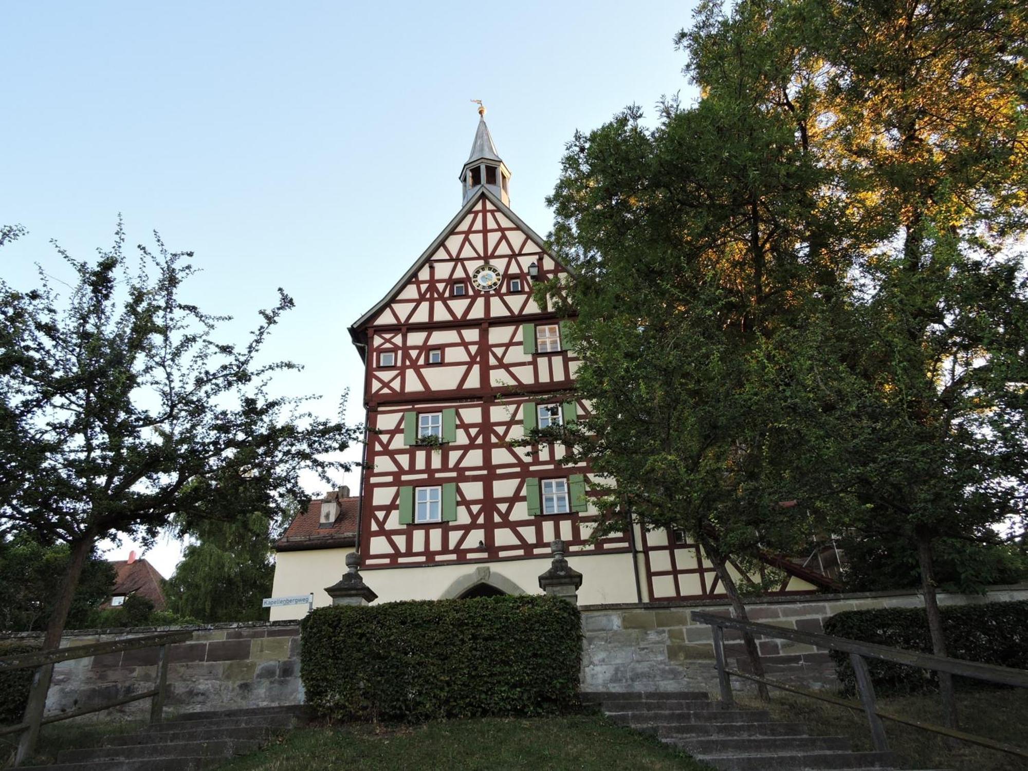 Turmstueble Im Torhaus Von 1545 Apartment Burgbernheim Exterior photo